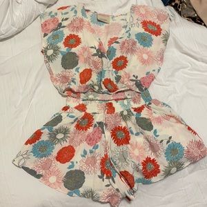 LUCYLOVE Crop Top and Shorts Set